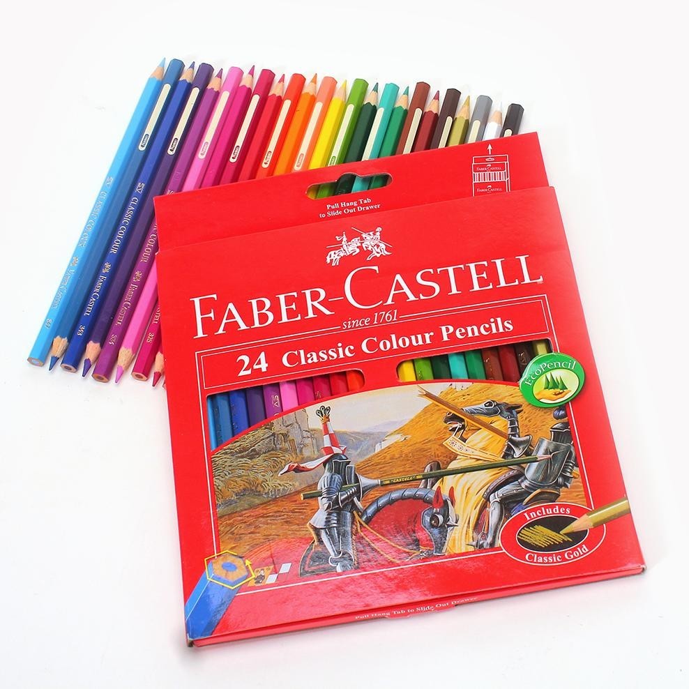 

Tru-63 Faber Castell - Pencil Color Classic 24 Warna - Set Sale