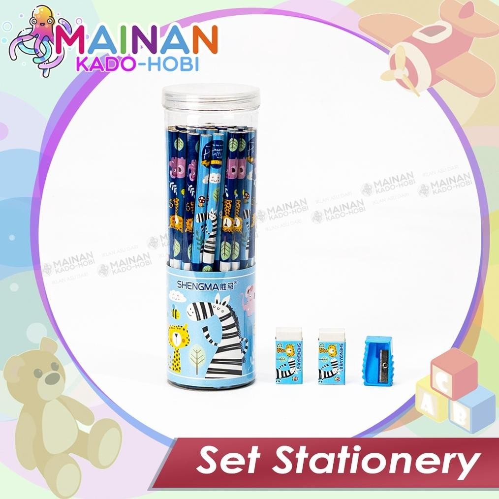 

Rq-56 Paket Alat Tulis Sekolah Set Stationery Anak Pensil Serutan Penghapus Gratis Ongkir