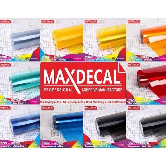 

CR - ROLL Sticker Stiker Maxdecal Max Decal 7300 SERIES 45cm x 15m ROLL TERLARIS