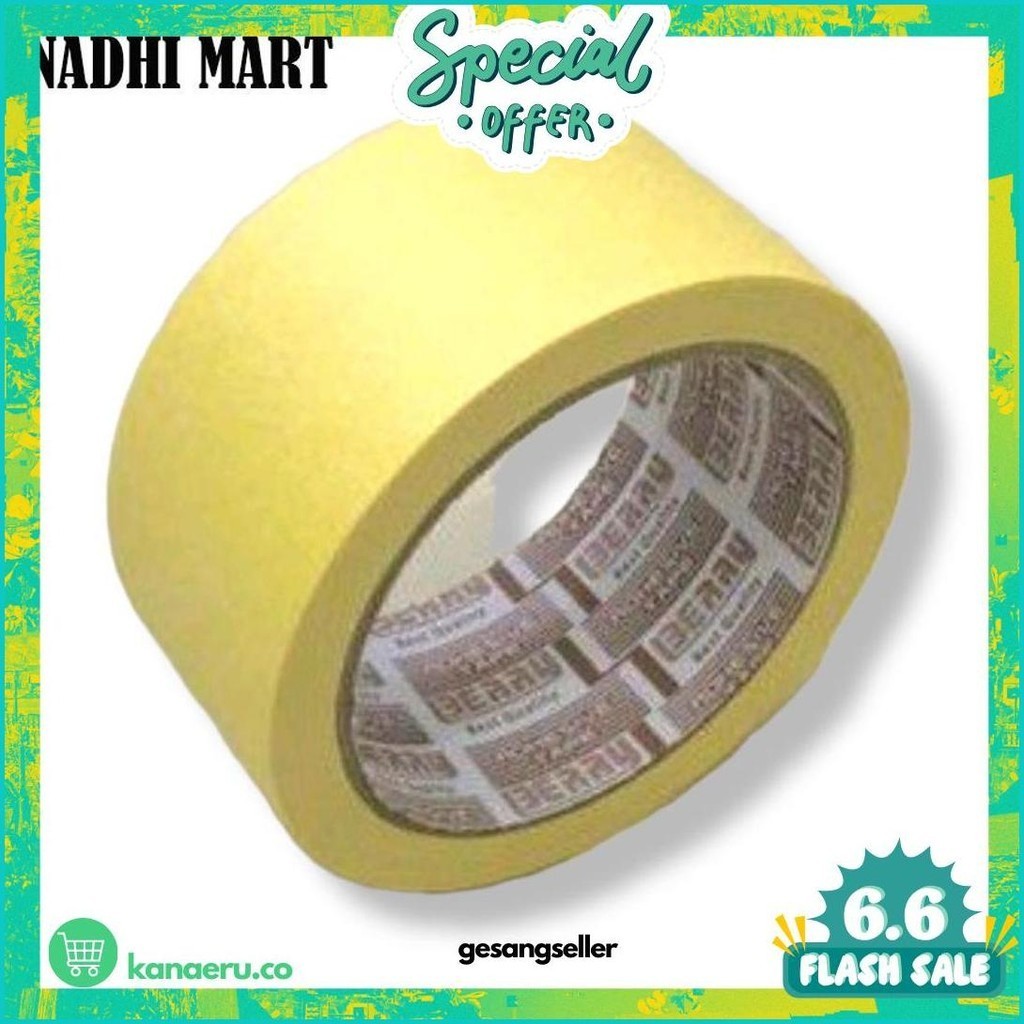 

Masking Berry 46Mm / Masking Tape / Lakban Ogoh-Ogoh [Promo][Cod][Gratis Ongkir]