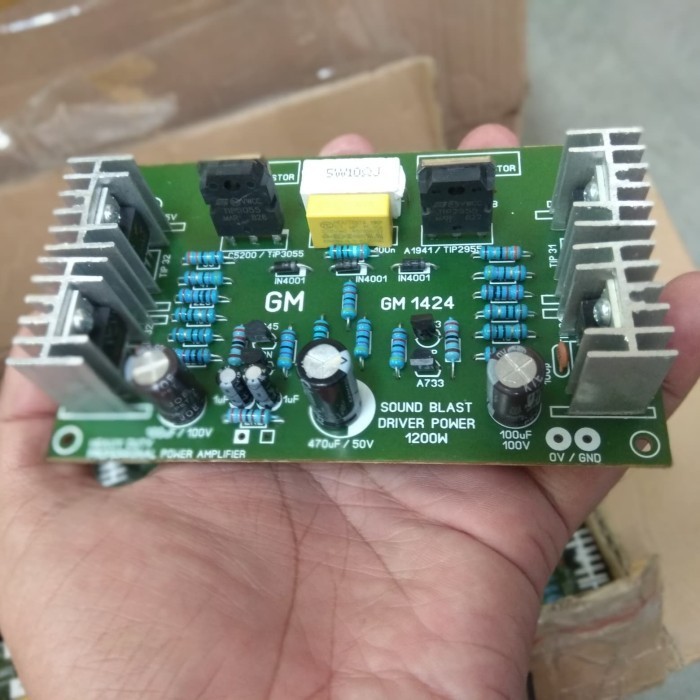 Terlaris Kit Driver Power Amplifier 1200Watt 2 Tingkat Gm 1424