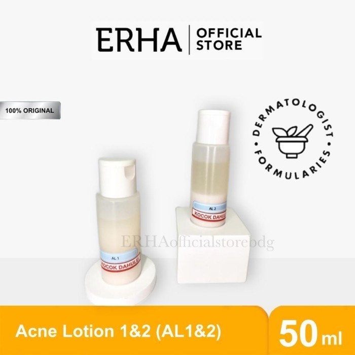 TERMURAH AL ERHA ACNE LOTION - AL 1 / AL 2
