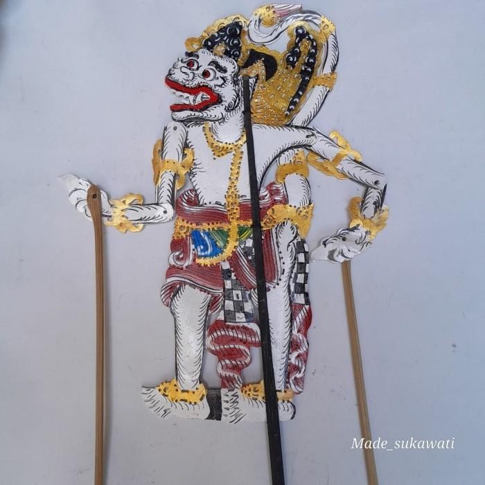 Kerajinan Wayang kulit bali ukiran tangan handmade Premium