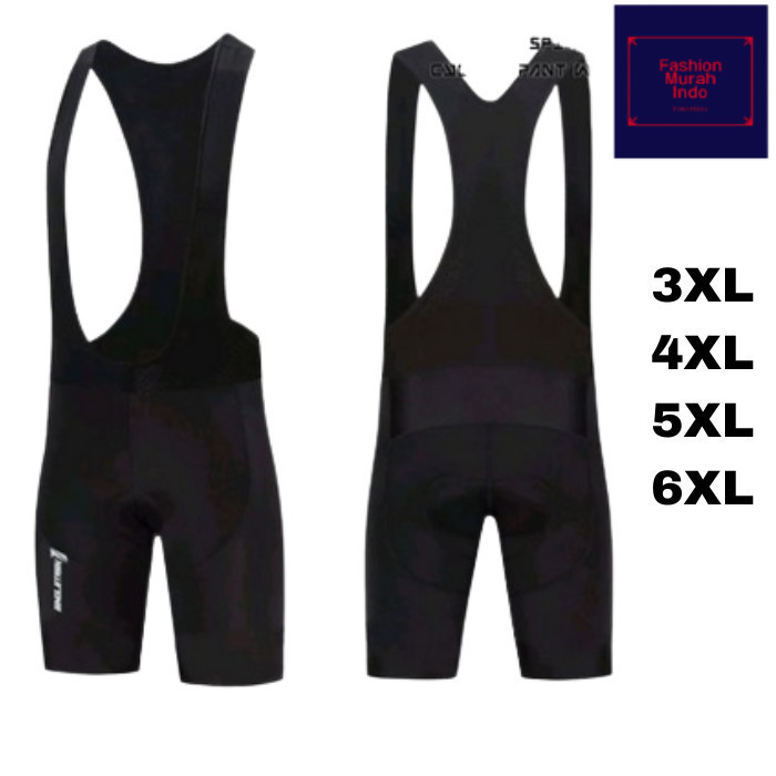 Bib Sepeda Roadbike Celana Jumbo Besar 3Xl 4Xl 5Xl 6Xl 3L 4L 5L 6L