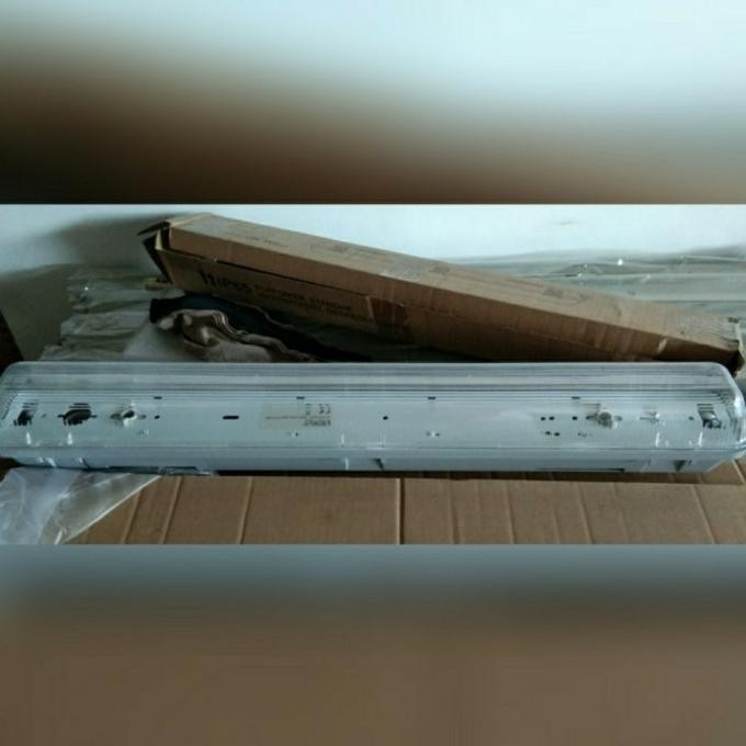 TERMURAH - Kap Lampu Outdoor TCW 2x18 Waterproof TCW 2 x 18 Anti Pecah Zetalux