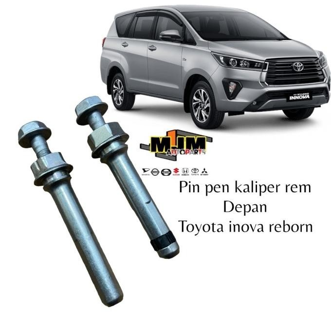 [MJM] BAUT PIN PEN KALIPER REM DEPAN TOYOTA INOVA REBORN ORIGINAL SET