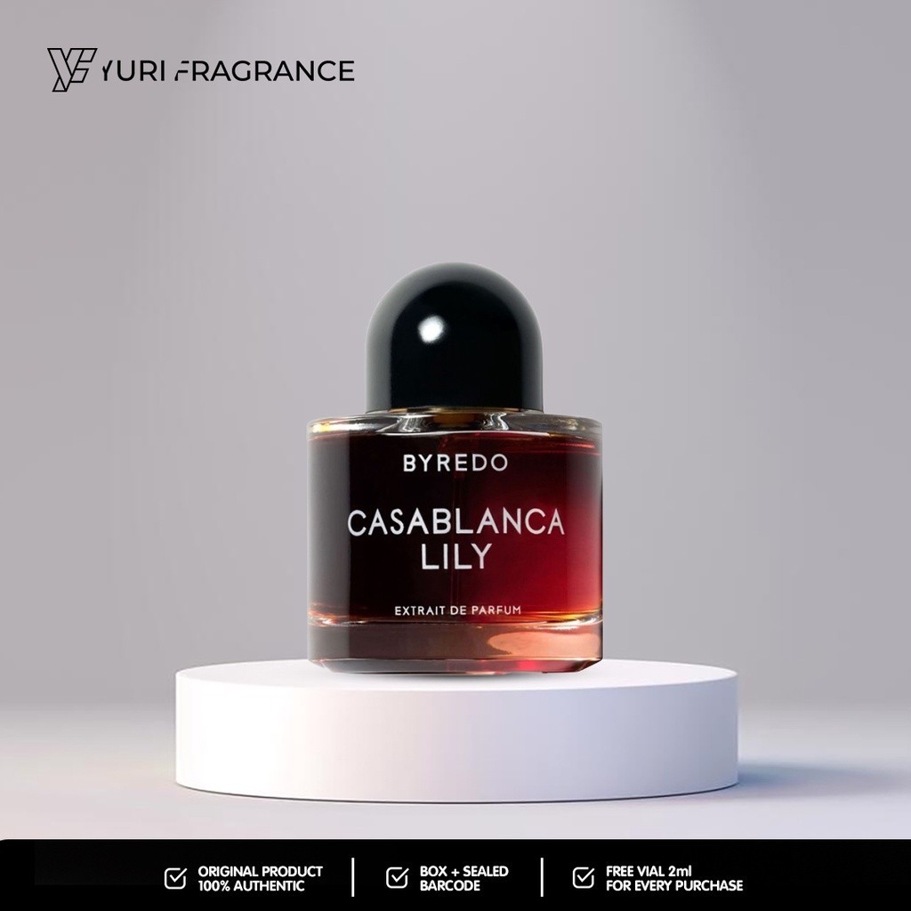 Byredo Casablanca Lily Extrait De Parfum 100ml Original Box Segel Lengkap