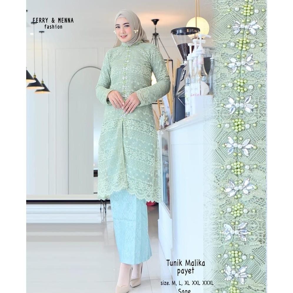 RFG kebaya modern kebaya bali kebaya Tunik brukat payet kebaya kurung malika Baju kebaya melayu mode