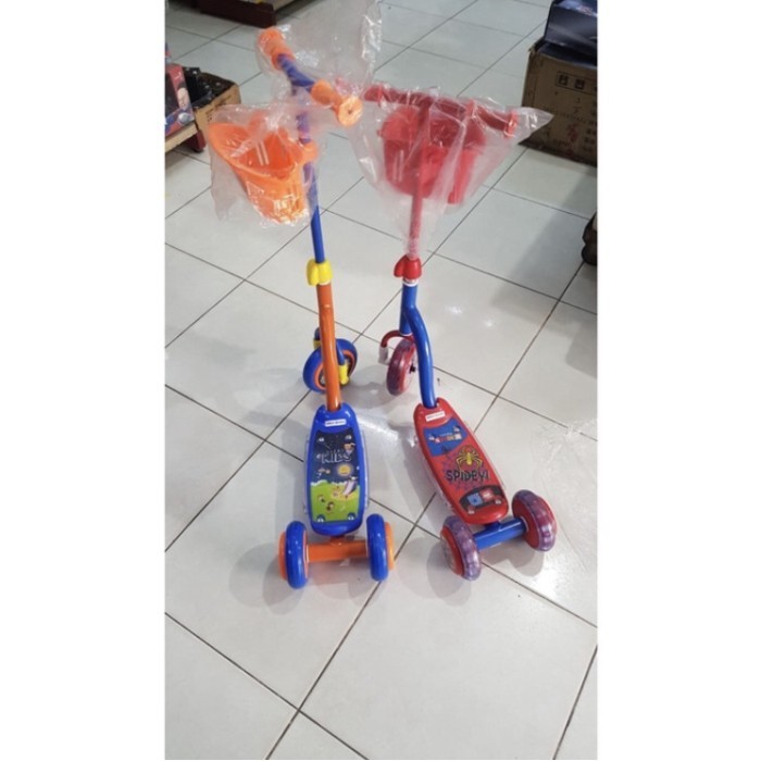 Scooter Anak Karakter Pmb S 01 Roda 3 / Pmb S-01