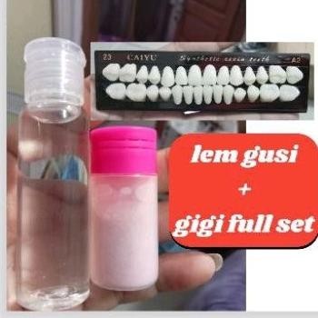 

VIRAL LEM GUSI#bubuk+liquid jumbo#gigi palsu Yu-10