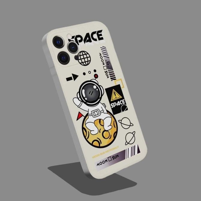 CASE ASTRONOT VIVO Y12 Y15 Y17 CASING HP SOFTCASE MOTIF ASTRONOT SPACE