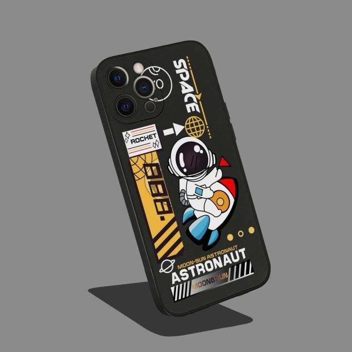 CASE ASTRONOT IPHONE X XS XR XS MAX CASING HP MOTIF ASTRONOT SPACE