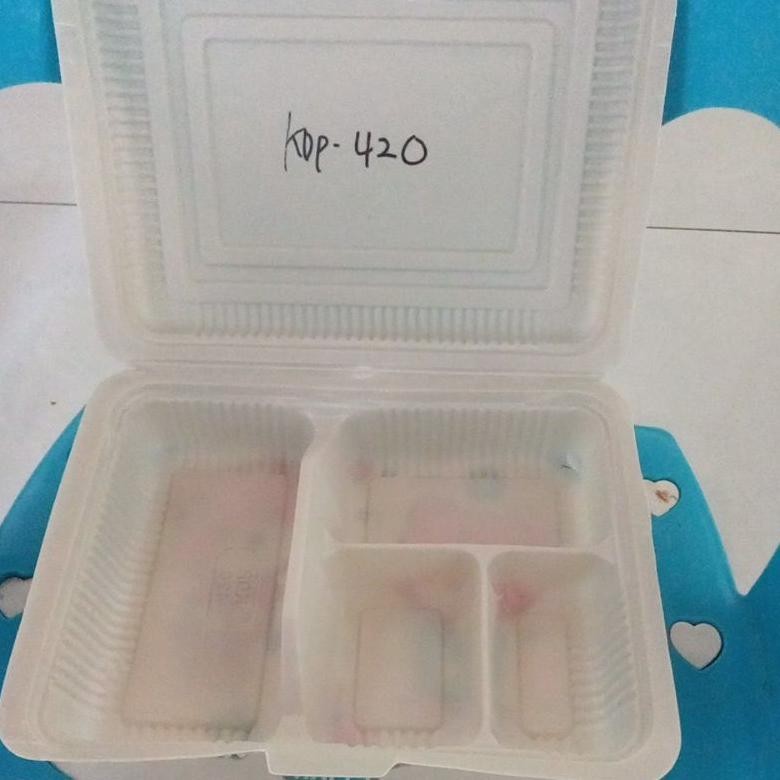 Stok Banyak meal box sekat 4 / 4sekat ||