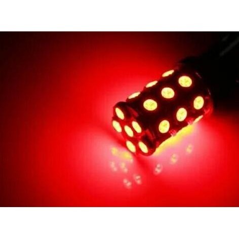 LAMPU LED REM BAYONET KAKI 2 1157 27 LED STROBO KEDIP