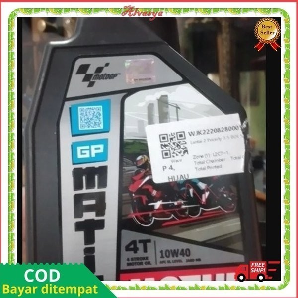 Oli Mesin Motul 10W 40 Oli Mesin Motul 1 Liter Oli Motul Motor Matic