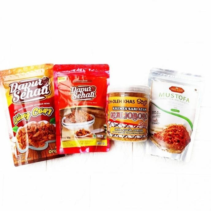 

Paket Anti GTM 2 (Kering Kentang, Abon, Kremes Ayam, Udang Crispy)