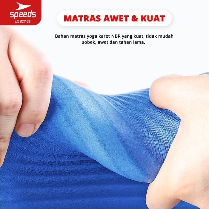 Mai Big Sale Speed Speeds Matras Yoga Karet Yoga Mat Olahraga Senam Lantai