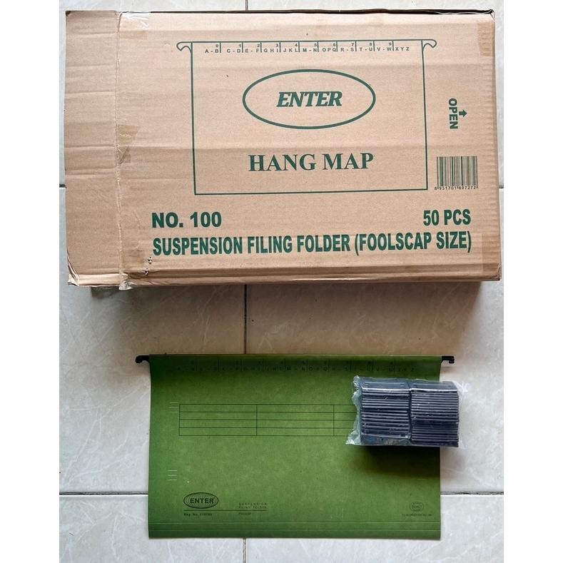 

masih promoo 50 pcs map gantung - hang map no 100 - suspension file 1 pak