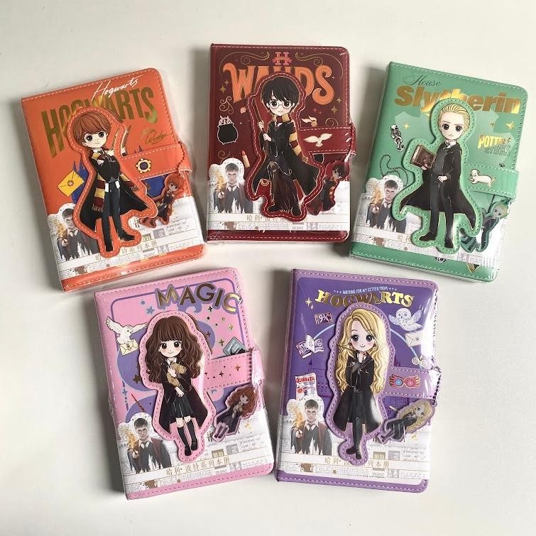 

promoo baru binder doff buku catatan map marauder peta karakter harry ron luna hermione darco unik lucu gift hadiah kado