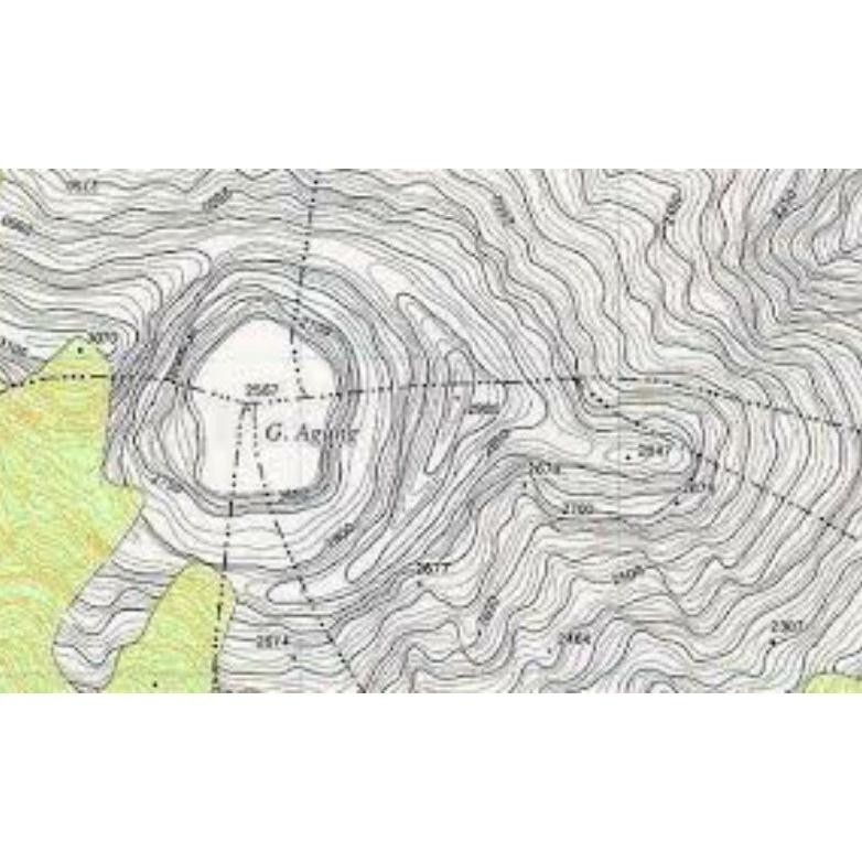 BARUU PETA / MAP TOPOGRAFI/KONTUR INDONESIA U/GPS GARMIN, MICRO 8GB