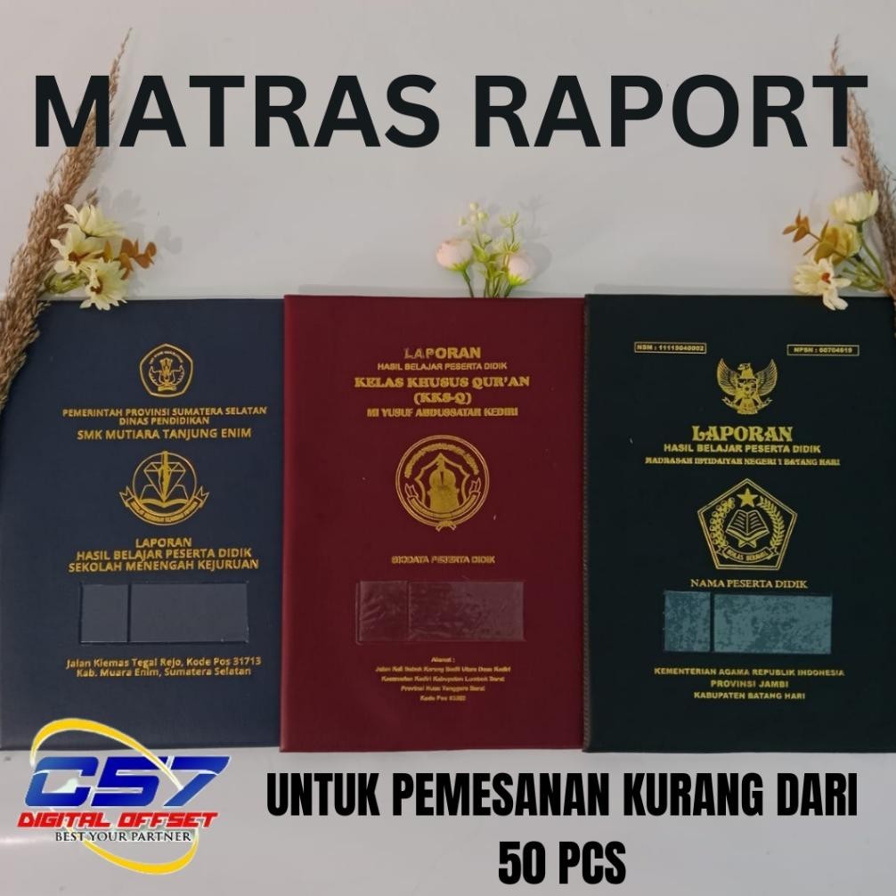 

promoo baru matras | map ijazah | raport sekolah | matras raport