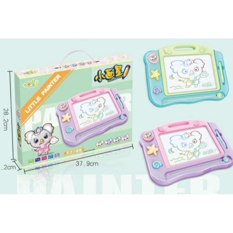 

Ede-78 Tma / Mainan Basic Learning Table 3 In 1 Kotak Warna / Painting Board / Meja Papan Tulis Magnetic Anak-Anak Promo