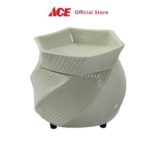 HEMAT Ace - Tungku Aromaterapi Elektrik 9.5 Cm 230 - Krem