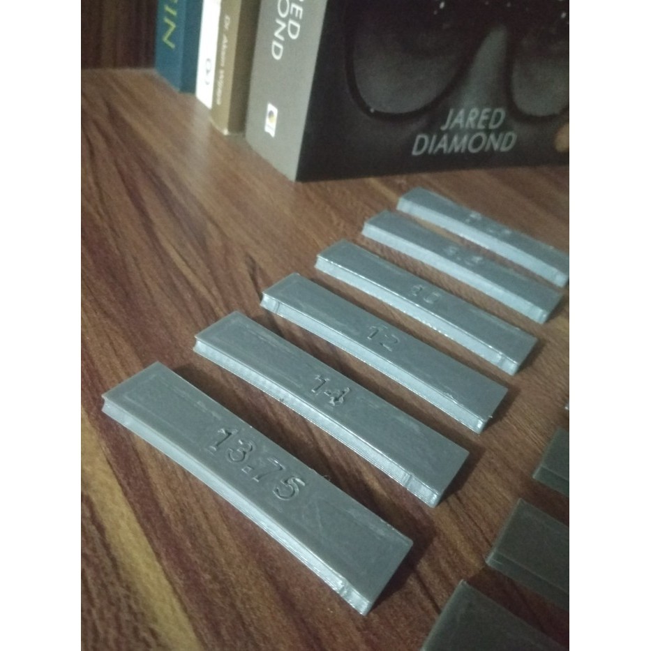 Ami Insert Fret Press Untuk Peralatan Refret Gitar Dan Bass (1 Set)