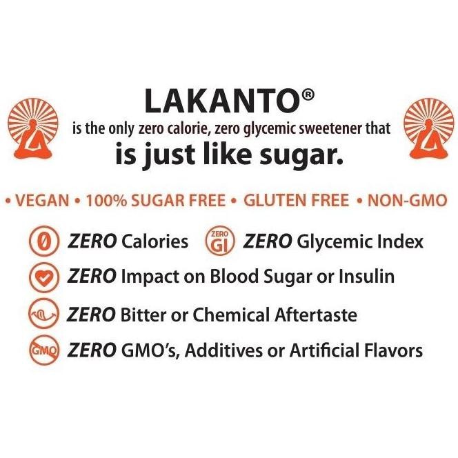 

Lakanto (Sugar/Sweetener) 200Gr / Monk Fruit / Luo Han Guo April Staroutlet