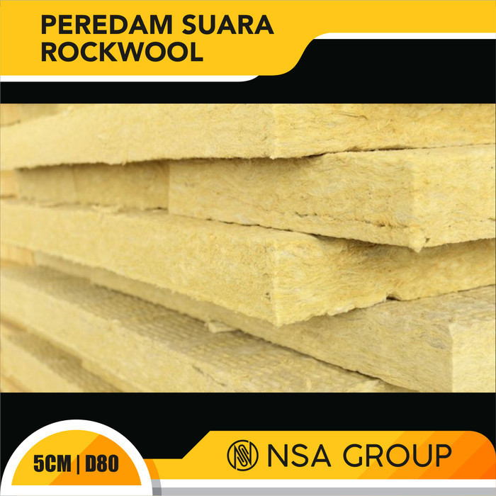 Rockwool Peredam Suara/ Dinding Peredam/ Peredam
