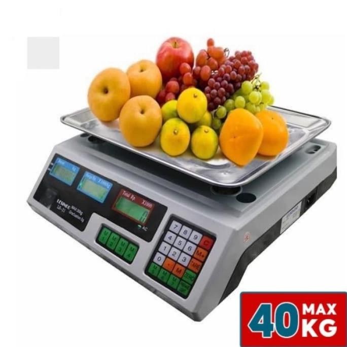 TERMURAH - Timbangan Elektrik Buah 40 Kg / Digital Scale 40kg Double