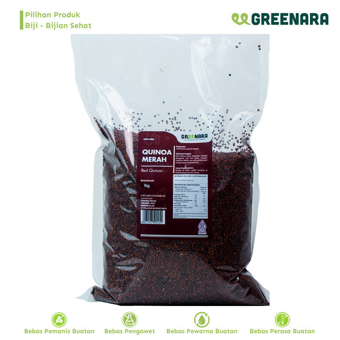

Terlaris Quinoa Merah 1 Kg / Red Quinoa SALE