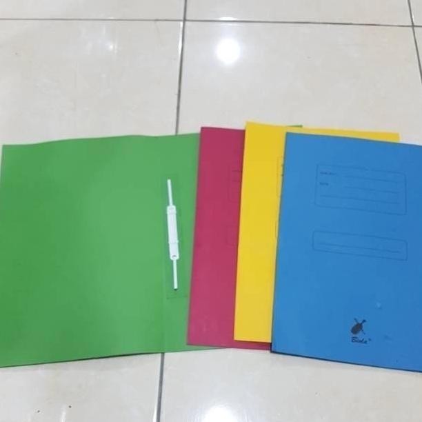 

Map Kertas / Map Karton 5001 + Acco (Penjepit) Merk Biola Isi 50 Lbr Murah Premium