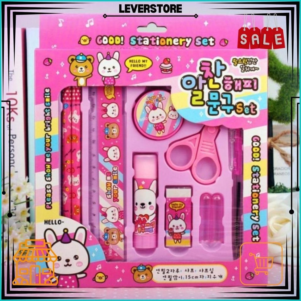 

Wbs Paket Alat Tulis Set 8In1 Stationery Set Study Set Anak Karakter Souvenir Set Alat Tulis Ss129 Promo