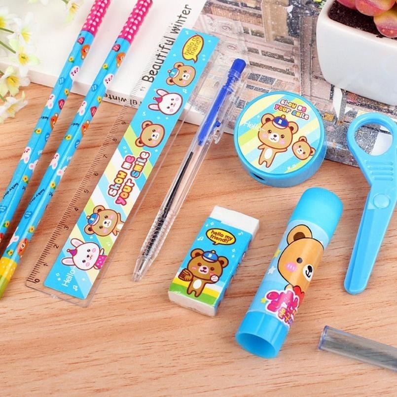 

Alat Tulis Set 10 In 1 Karakter Stationery Kids / Paket Alat Tulis Anak Tk Sale