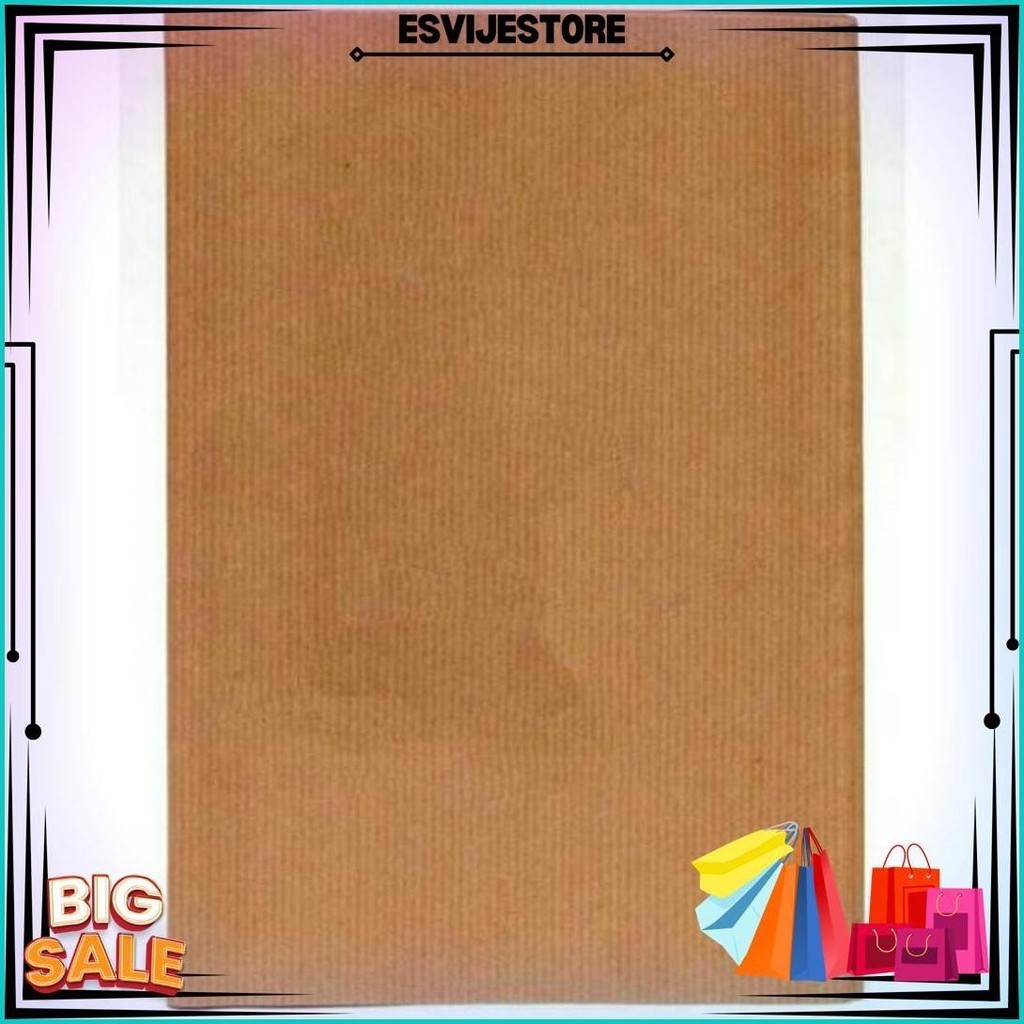 

Paket 10 Buku Tulis 38 Lembar Set Sampul Plastik Coklat Back To School Promo