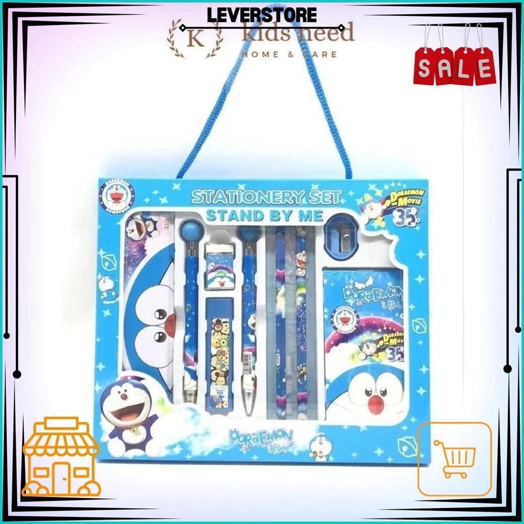 

Paket Alat Tulis 10 In1 / Alat Tulis Set Karakter / Stationery Set Lucu Hadiah Sale