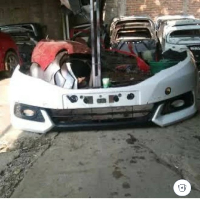 Bumper Mobilio Type E + Cover Foglamp Original