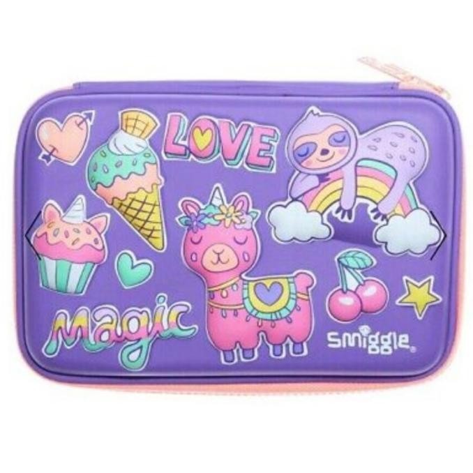 

Tempat Pensil/Pencil Case/Hardcase/Hardtop/Smiggle Lama Ungu