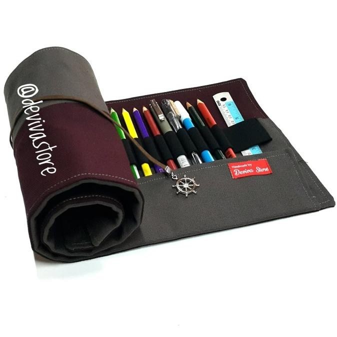 

Tempat Pensil Gulung / Roll Pencil Case / Tempat Pensil Lucu Unik