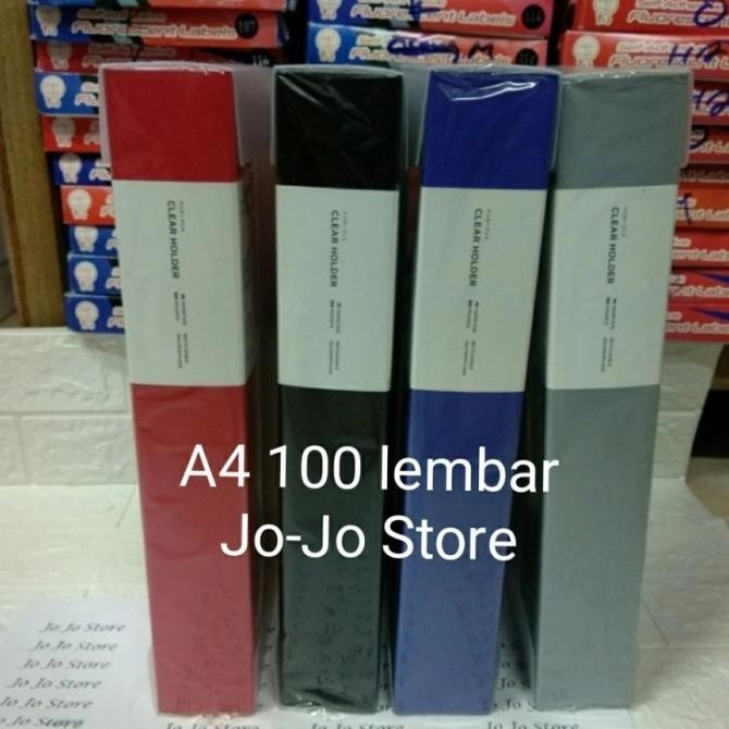 

Clear Holder/Dokument Keeper/Display Book A4 100 Lembar Daiichi Murah Premium