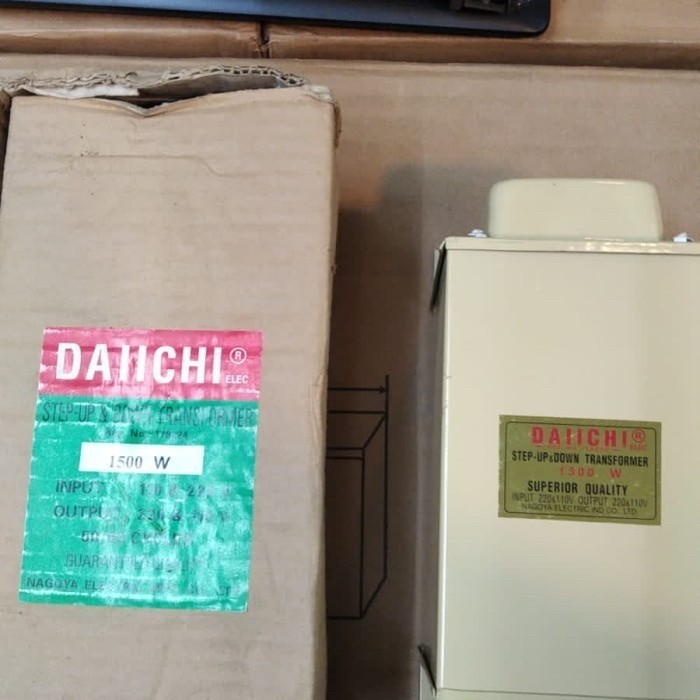 ><><><] trafo step up step down daichi 1500W daiichi