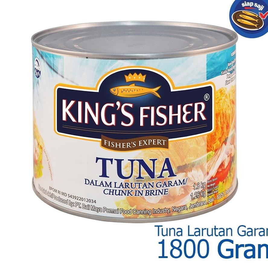 

Ktmstore King'S Fisher Tuna Dalam Air Garam 1800 G Tuna In Brine Daging Tuna Makanan Kaleng