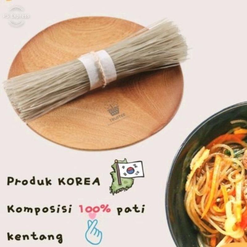 

Japchae / Dangmyeon / Suun Sohun Bihun Korea / Korean Vermicelli Noodle Glass Sweet Potato 100gr