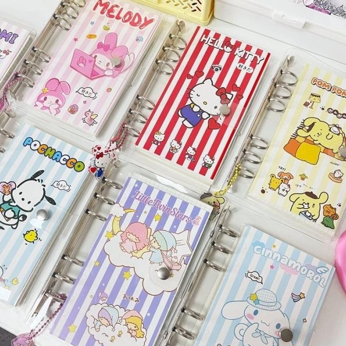 

A6 BINDER NOTE ISI 100 LEMBAR KERTAS / NOTE BOOK 6 RING BINDER PLANNER