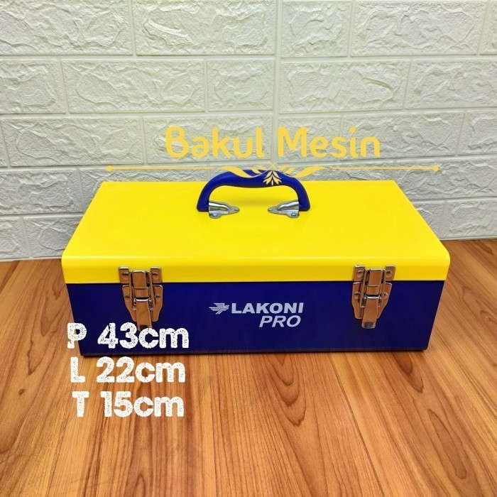 Lakoni Pro 901166 Tool Box Besi 1 Susun Toolbox Besi Lakonipro