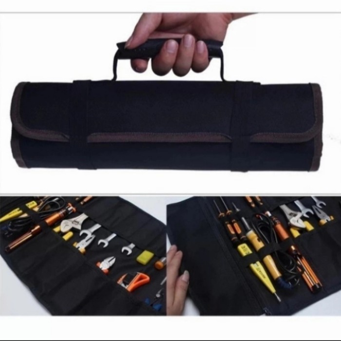 Tas Electrical Mekanik Tool Bag Roll Toolkit Set