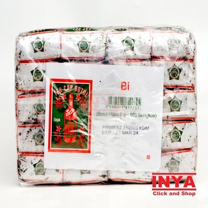 

Teh Cap Botol Teh Hijau Wangi Melati 100x8gr PACK - Daun Teh - Tea