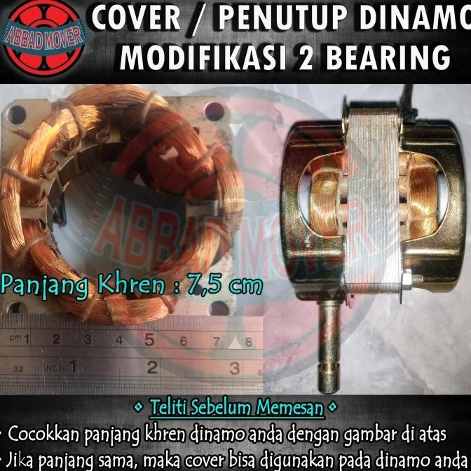 Housing Cover Penutup Dinamo Kipas Angin Miyako Original LAJ