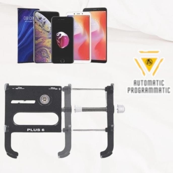 Gub Plus 6 Pro 6 Phone Dan Sepeda Holder Rotasi 360 Aluminium Alloy Hp